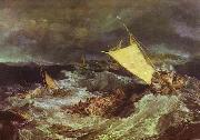 J.M.W. Turner The Shipwreck oil painting artist